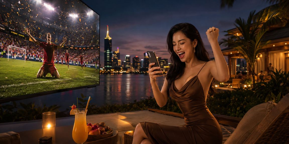 Cảnh tổng quan nền tảng casino trực tuyến Việt Nam với giao diện đa thiết bị và biểu tượng các trò chơi phổ biến